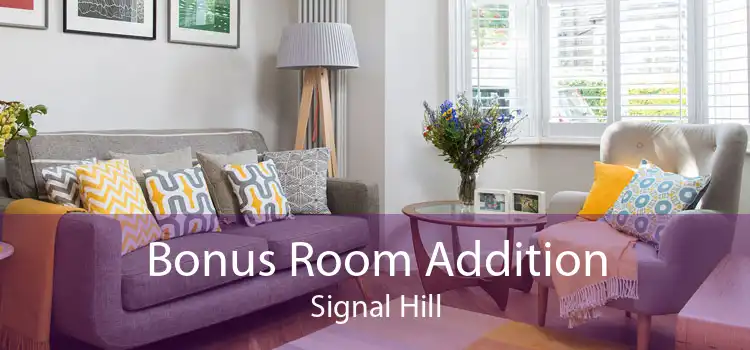 Bonus Room Addition Signal Hill